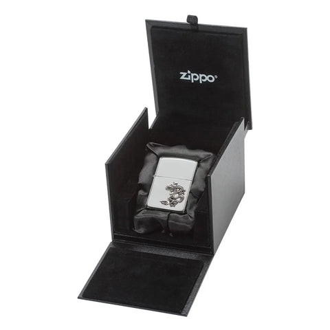Запалка Zippo - Chinese Dragon Sterling Silver Emblem
