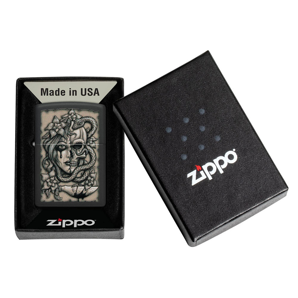 Запалка Zippo - Gory Tattoo Design