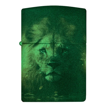 BG Zippo - Glow in the Dark Lion