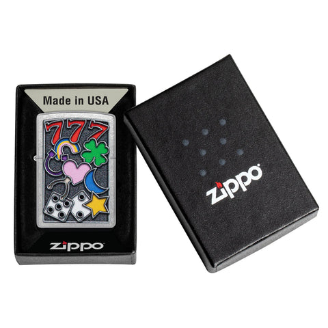 Запалка Zippo 48682 - All Luck