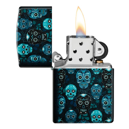  Запалка Zippo - Sugar Skulls Design 46017