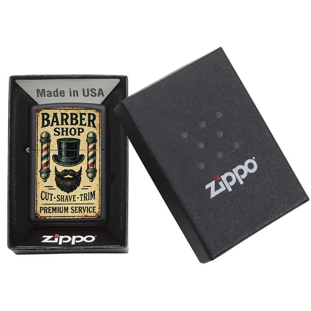 Запалка Zippo - Barber Shop Design
