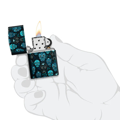  Запалка Zippo - Sugar Skulls Design 46017