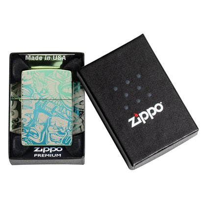 Запалка Zippo - Tattoo Theme Design