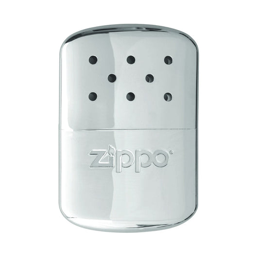 12-Hour High Polish Chrome Refillable Hand Warmer