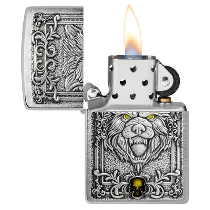 Wolf Emblem Design Lighter