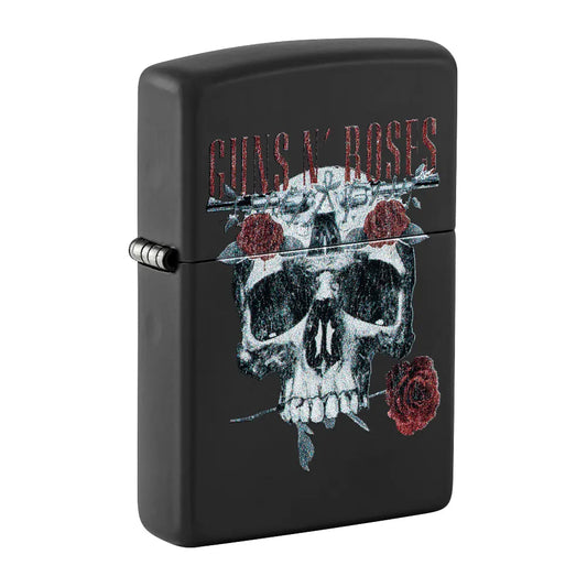 Guns N' Roses Flower Skull Design