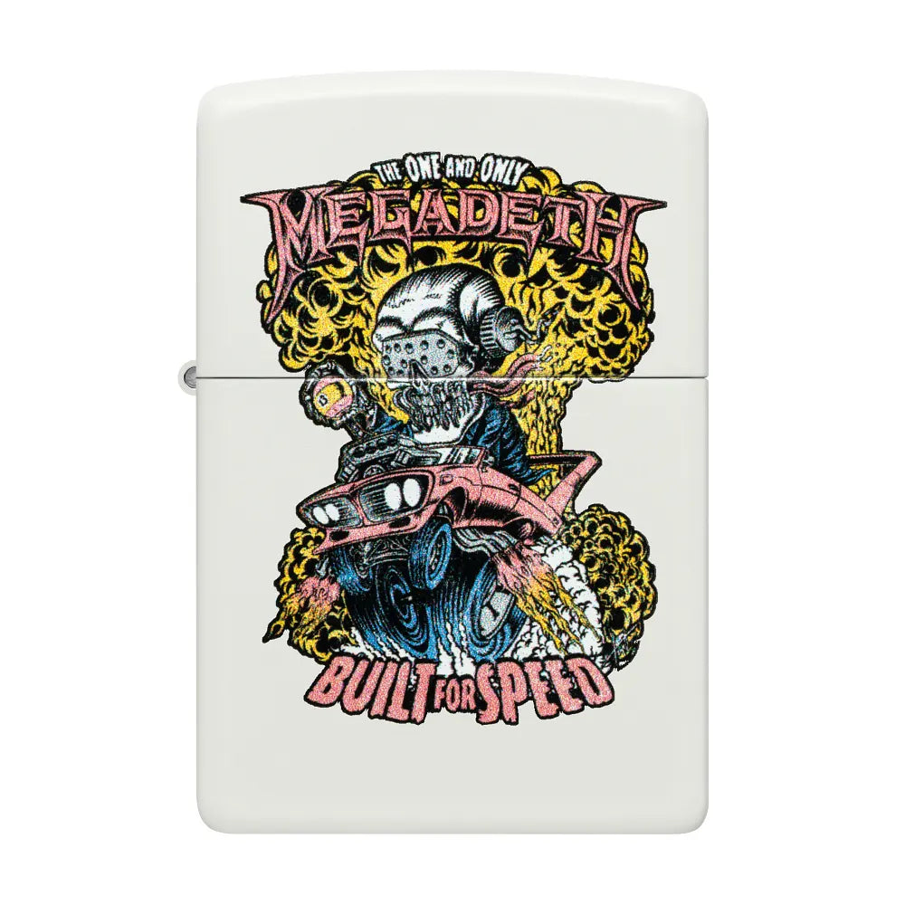 Megadeth Built for Speed Design