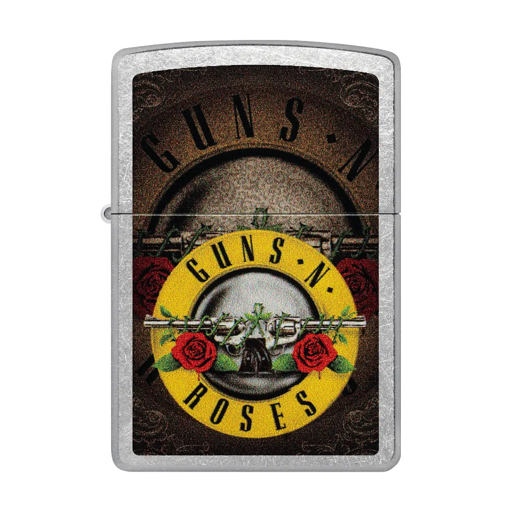 Guns N' Roses Flower Skull Design