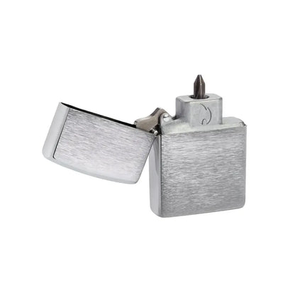 Bit Safe Screwdriver with Brushed Chrome Case