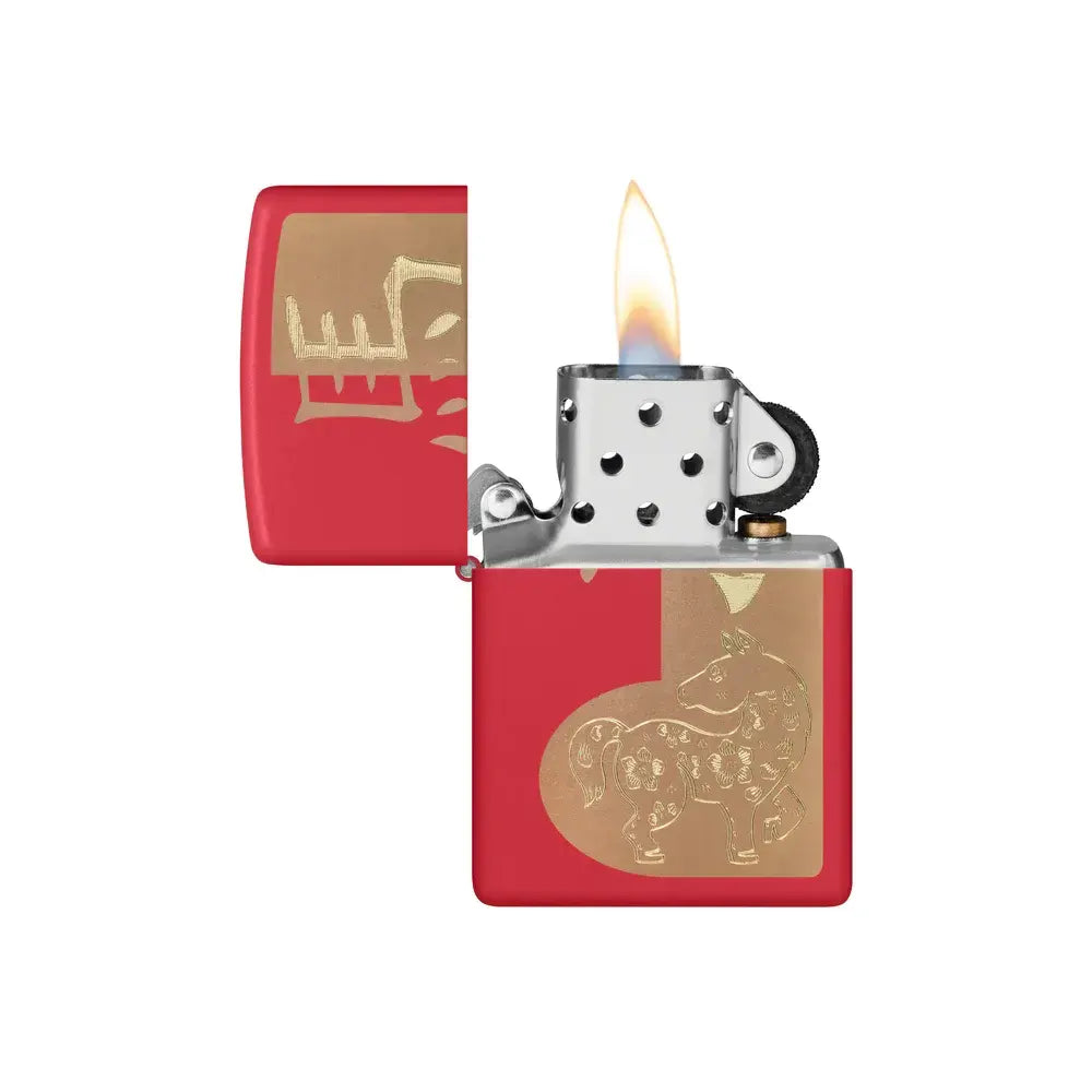 Запалка Zippo - 2026 Year of the Horse Design