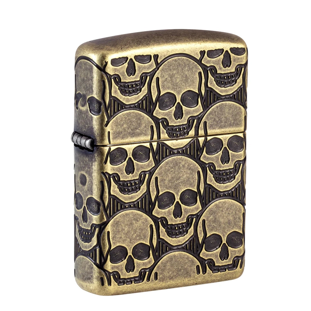 Запалка Zippo - Cackling Cranium Design