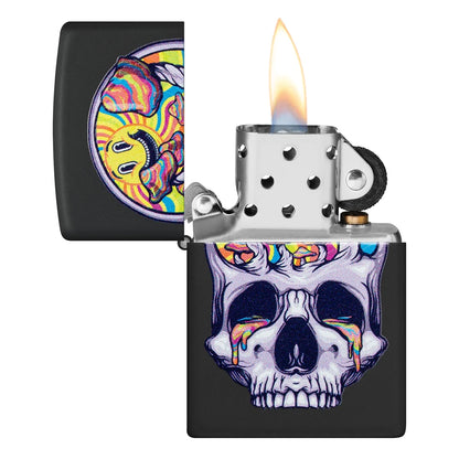 Запалка Zippo 48737 - Skull Moon Design