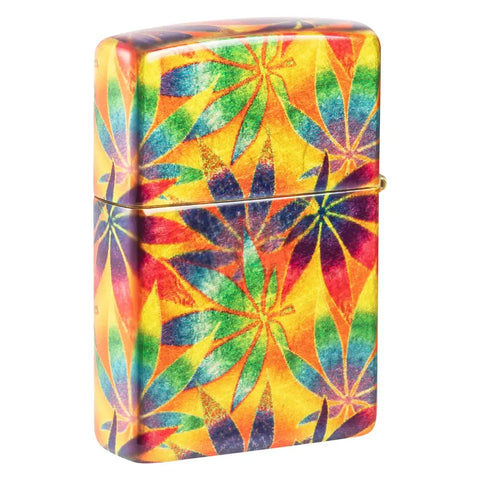Запалка Zippo - Colorful Cannabis Design