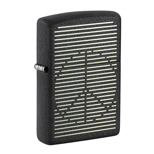Black Crackle™ Peace Blind Design