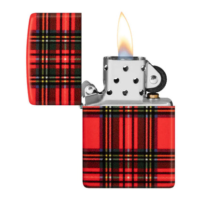 Запалка Zippo - Red Plaid Design