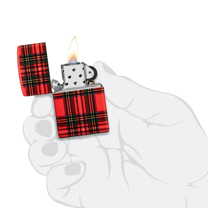 Запалка Zippo - Red Plaid Design