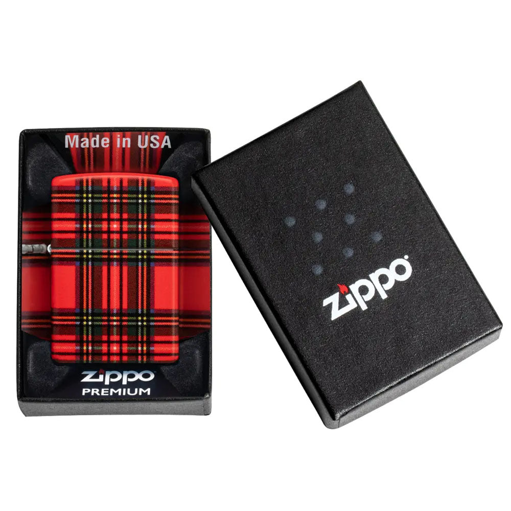 Запалка Zippo - Red Plaid Design