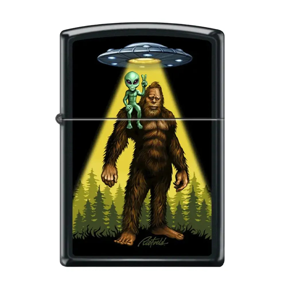 Запалка Zippo - Rick Rietveld Bigfoot and Alien