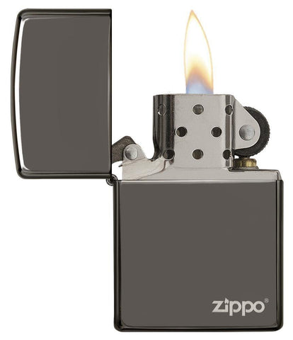 Classic Black Ice® Zippo Logo
