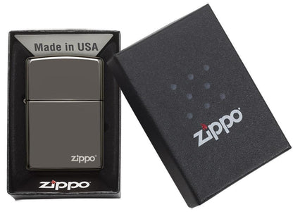 Classic Black Ice® Zippo Logo