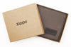 Мъжки портфейл Zippo - Leather and Canvas Wallet, Mocca Grey