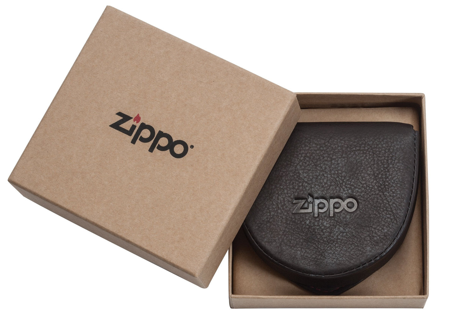 Портфейл за монети Zippo Brown