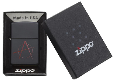 Запалка Zippo 20842 Anarchy Symbol