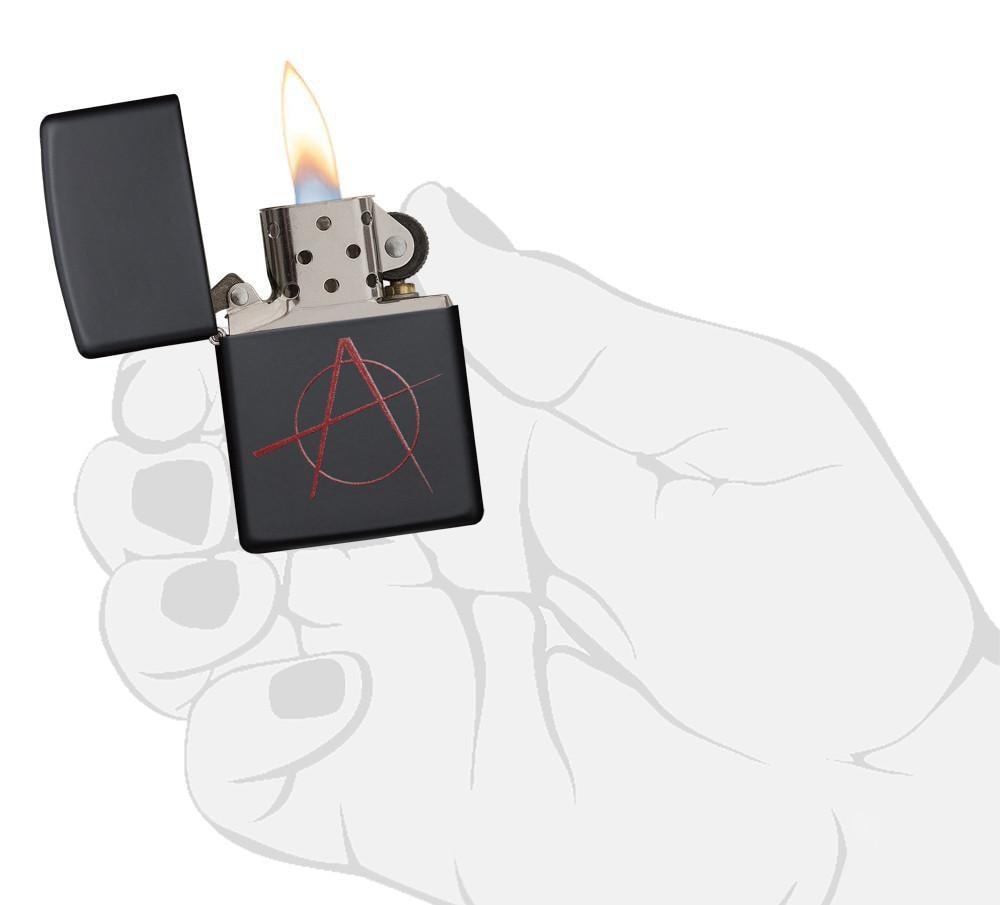 Запалка Zippo 20842 Anarchy Symbol