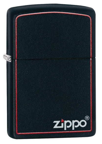 Classic Black and Red Zippo