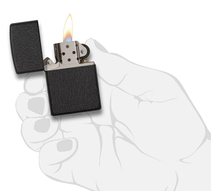 Запалка Zippo 236 Classic Black Crackle ®