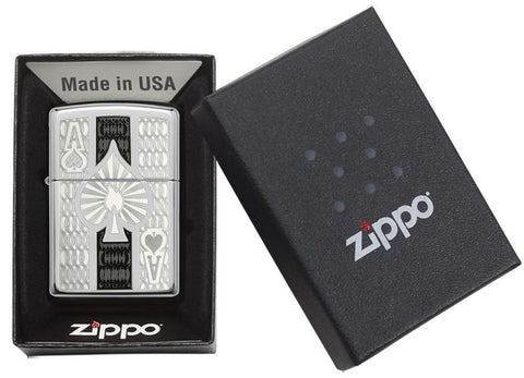 Запалка Zippo 24196 Spade Design