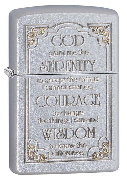 Запалка Zippo 28458 Serenity Prayer