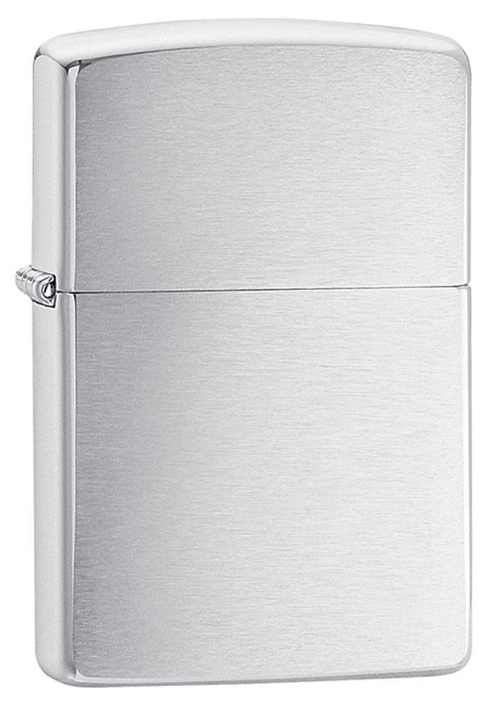 ЗапалкаZippo200-ClassicBrushedChrome