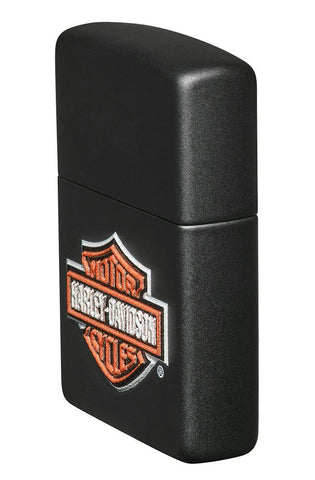 Harley-Davidson® Black Matte Windproof Lighter