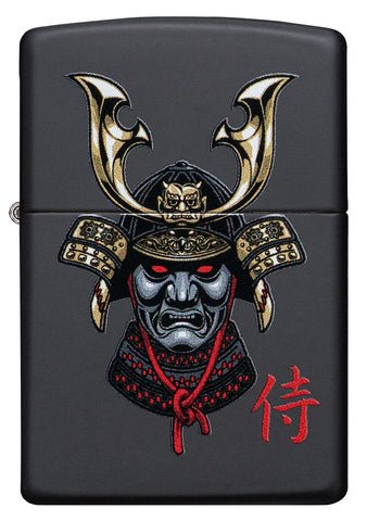 Front of Samurai Helmet Design Windproof Lighter