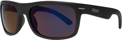 Side view of the Thirty-three Sunglasses Polarised black mat frame