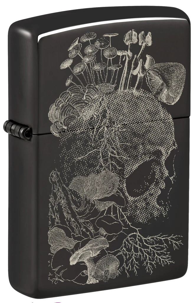 Запалка Zippo 48590 - Skull Mushroom Design