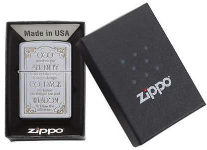 Запалка Zippo 28458 Serenity Prayer