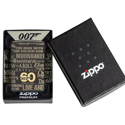 Запалка Zippo James Bond 007™ 60th Anniversary Collectible